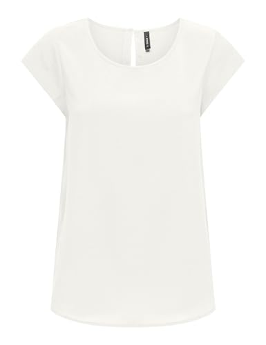 ONLY Damen Onlnova Life Elite S/S Solid Top, Cloud Dancer, 36 ONLY Damen Onlnova Life Elite S/S Solid Top, Cloud Dancer, 36 von ONLY