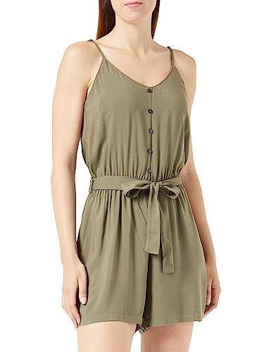 ONLY Damen Onlnova Life Meyer Playsuit Solid Ptm, Kalamata, 32 von ONLY