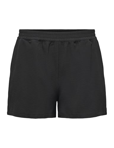 ONLY Damen Onlnova Life SOLID PTM Shorts, Black, 34 von ONLY