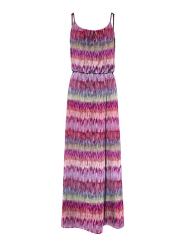 ONLY Damen Onlnova Life Strap Maxi Dress PTM Maxikleid, Phlox Pink/AOP:479 Power Zigzag, 36 von ONLY