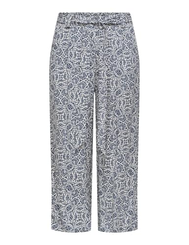 ONLY Damen Onlnova Life Vis Crop Palazzo Pant AOP, Ombre Blue, XS/S ONLY Damen Onlnova Life Vis Crop Palazzo Pant AOP, Ombre Blue, XS/S von ONLY