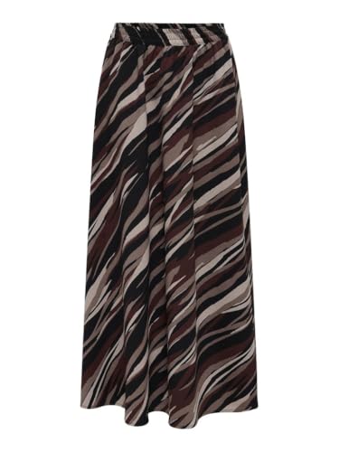 ONLY Damen Onlnova Life VIS Jamilla Skirt Rock, Evergreen/AOP:594 Chic Paisley, 48 von ONLY