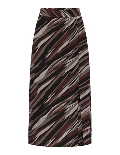 ONLY Damen Onlnova Life Vis Piper Slit Skirt Rock, Brown Stone/AOP:589 Russet Graphic, 34 ONLY Damen Onlnova Life Vis Piper Slit Skirt Rock, Brown Stone/AOP:589 Russet Graphic, 34 von ONLY