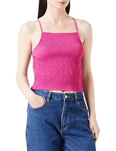 ONLY Damen Onlnova Lux Strap Lexi Solid Ptm Top, Very Berry, M EU von ONLY