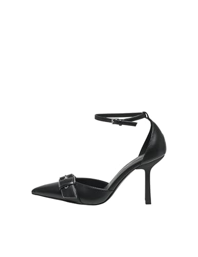 ONLY Damen Onlpetra-2 Buckle, Black, 37 EU ONLY Damen Onlpetra-2 Buckle, Black, 37 EU von ONLY