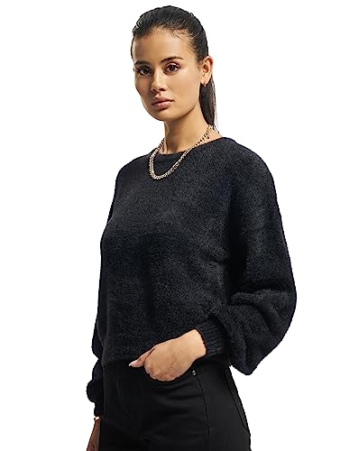 ONLY Damen Onlpiumo L/S Knt Noos Pullover, Black 3, S EU von ONLY