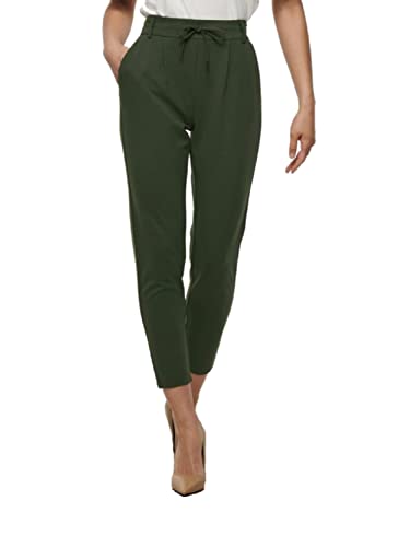 ONLY Damen Onlpoptrash Easy Colour Pant PNT Noos Hose ,Dunkelgrün1 ,S / 30L von ONLY