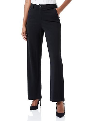 ONLY Damen Onlpoptrash Life Hw Wide Pant PNT, Schwarz, XS / 32L ONLY Damen Onlpoptrash Life Hw Wide Pant PNT, Schwarz, XS / 32L von ONLY