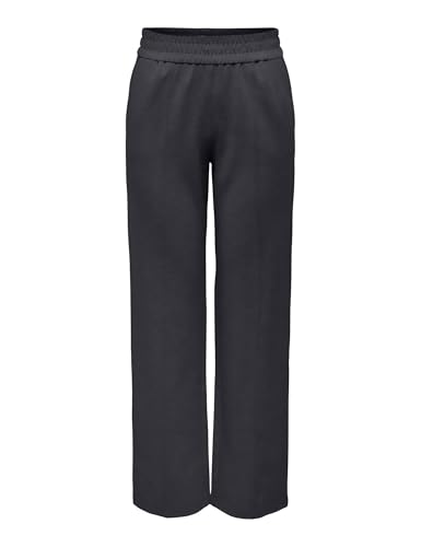 ONLY Damen Onlpoptrash-Suki Life Mw Pant PNT Noos, Blue Graphite, (XS) W x 34L von ONLY