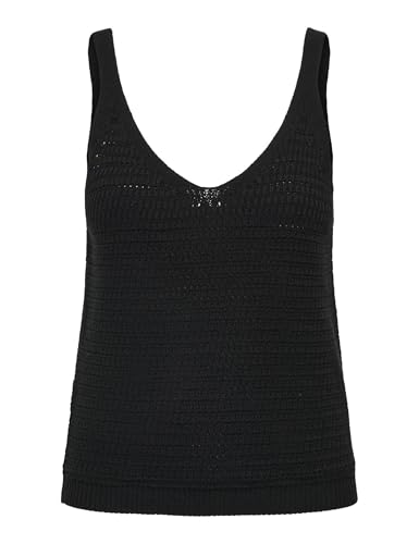 ONLY Damen Onlroseann Sl V-Neck KNT, Black, Medium von ONLY