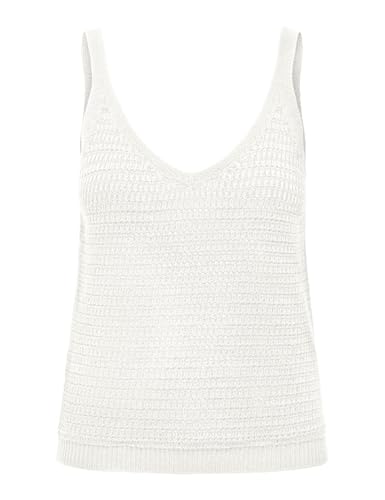 ONLY Damen Onlroseann Sl V-Neck KNT, Cloud Dancer, XS ONLY Damen Onlroseann Sl V-Neck KNT, Cloud Dancer, XS von ONLY