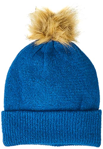 ONLY Damen Onlsienna Life Knit Cc Beanie Hat, Super Sonic, Einheitsgröße EU von ONLY