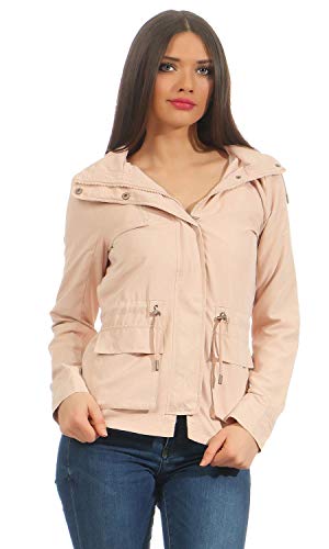 ONLY Damen onlSTARLIGHT Spring Jacket CC OTW Parka, Rosa (Cameo Rose Cameo Rose), 36 (Herstellergröße: S) von ONLY