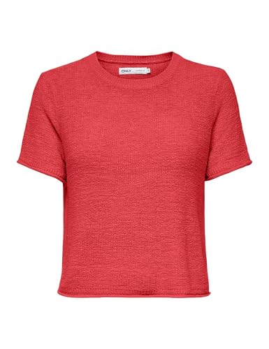 ONLY Damen Onlsunny S/S Pullover KNT Noos, Cayenne, XS von ONLY
