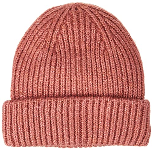 ONLY Damen Onlsussy Life Knit Cc Beanie Hat, Canyon Rose/Detail:MELANGE, Einheitsgröße EU von ONLY