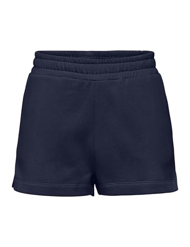 ONLY Damen Onlsweat Shorts SWT, Maritime Blue, L ONLY Damen Onlsweat Shorts SWT, Maritime Blue, L von ONLY