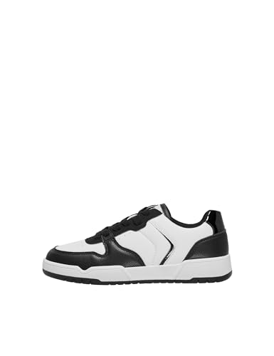 ONLY Damen Onlswift-1 Pu Low Cut Noos Sneaker, White, 39 EU ONLY Damen Onlswift-1 Pu Low Cut Noos Sneaker, White, 39 EU von ONLY