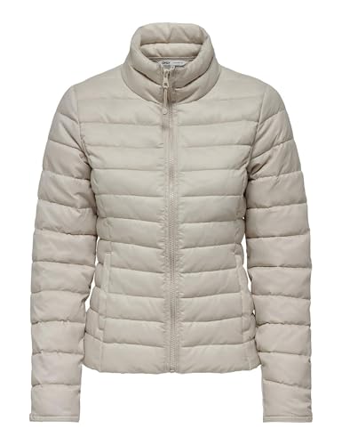 ONLY Damen Onltahoe Quilted Jacket OTW Cc Jacke, Moonbeam, S von ONLY