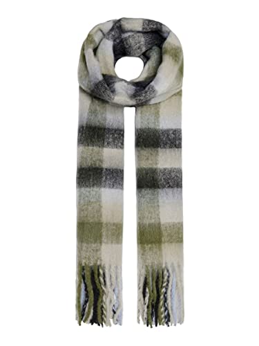 ONLY Damen Onltessie Life Check Scarf Cc Schal, Pure Cashmere/AOP:CHECK, Einheitsgröße EU von ONLY