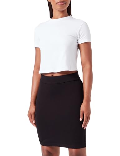 ONLY Damen Onltia Hw Pencil Slit Skirt Pnt, Schwarz, M von ONLY