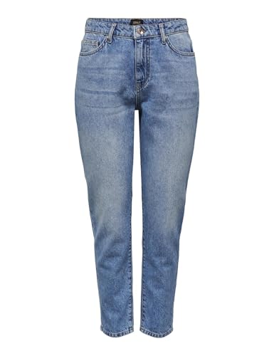 ONLY Damen ONLTONNI Boyfriend DNM DOT529 Jeans, Light Blue Denim, 31 W/32 L von ONLY