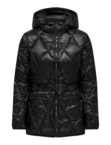 ONLY Damen ONLVEGA Quilt Jacket OTW Jacke, Schwarz, XS von ONLY