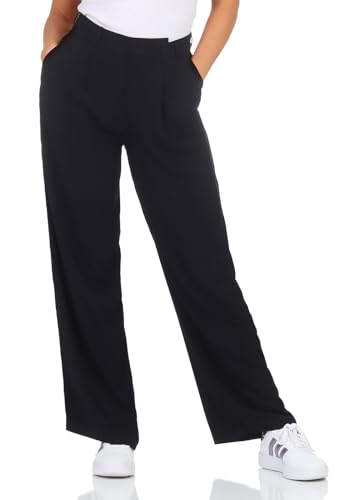 ONLY Damen Palazzo Stoffhose Onlnova Life Corey Damenhose mit weitem Bein 15306567 Black XS von ONLY