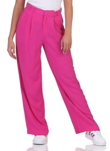 ONLY Damen Palazzo Stoffhose Onlnova Life Corey Damenhose mit weitem Bein 15306567 Raspberry Rose XS ONLY Damen Palazzo Stoffhose Onlnova Life Corey Damenhose mit weitem Bein 15306567 Raspberry Rose XS von ONLY