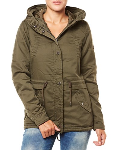 ONLY Damen Parka Jacke onlTODAY AW Parka Jacket CC OTW, Gr. 34 (Herstellergröße: XS), Grau (Peat) von ONLY