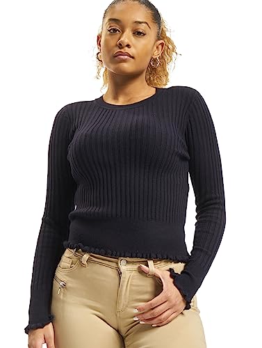 ONLY Damen Pullover onlCaroline Life Knit blau M von ONLY