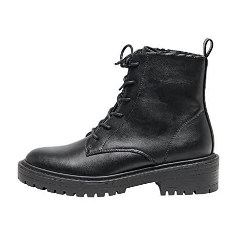 ONLBOLD-17 PU LACE UP BOOT - NOOS von ONLY