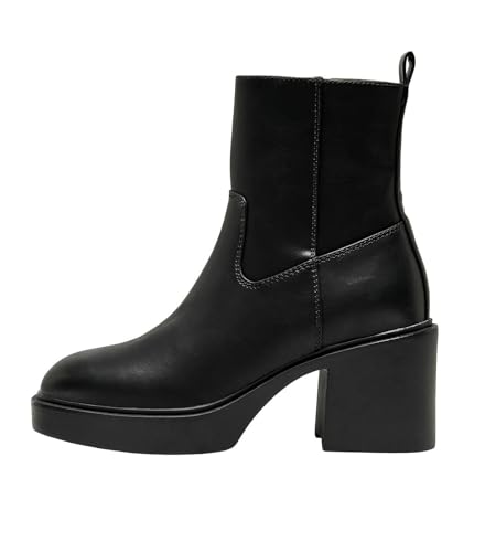 ONLY Damen Schuhe Stiefeletten mit hohem Absatz ONLBianca 15304864 Black 41 von ONLY