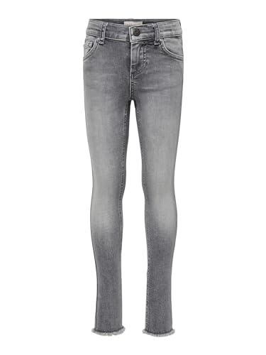KIDS ONLY Mädchen Konblush skinny rå 0918 Jeans, Grey Denim, 164 EU von ONLY