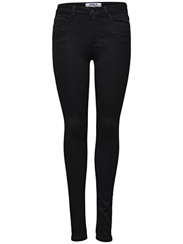 ONLY Damen Onlroyal High Sk Pim600 Noos 15093134 Jeans, Schwarz, EU XS/34 von ONLY