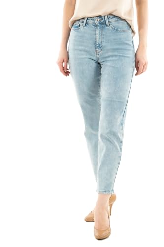 ONLY Female Mom Jeans ONLEMILY Ankel Hohe Taille Gerade geschnitten Jeans von ONLY