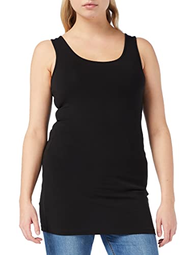 ONLY Damen Tank Top Top Onllive Love Long Tank Top Noos-15060061 - Schwarz (Black), 34 (Herstellergröße: XS) von ONLY