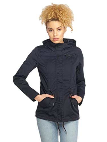 ONLY Damen Übergangsjacke Kurzmantel New Lorca Spring Parka 15168792 Blue Graphite XL von ONLY