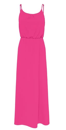 ONLY Damen Viskose Maxi Träger-Kleid Onlnova Life Strap 15222216 Raspberry Rose 36 von ONLY