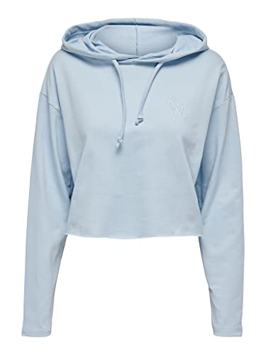 ONLY Damen Pullover 15277625 Cashmere Blue S von ONLY