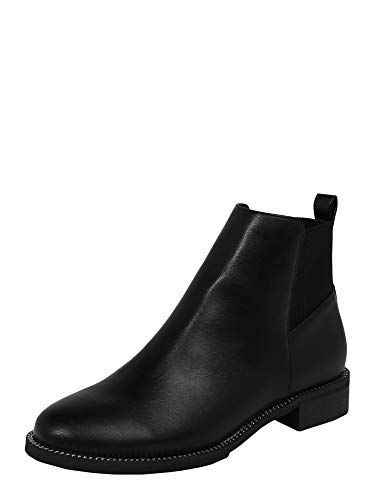 ONLY onlBIBI Chain PU Bootie Chelsea Boots, Schwarz (Black), 36 EU von ONLY