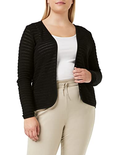 ONLY Damen Onlcrystal Ls Cardigan Noos Strickjacke, Schwarz, S EU von ONLY