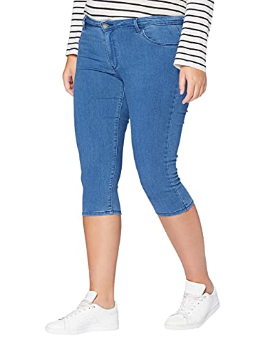 ONLY Damen onlRAIN REG SK Knickers PNT CRY5055 NOOS Shorts, Blau (Medium Blue Denim Medium Blue Denim), W(Herstellergröße: XS) von ONLY