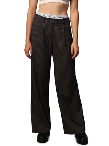 ONLY Female Anzughose ONLNOELIA Mittlere Taille Weiter Beinschnitt Hose von ONLY