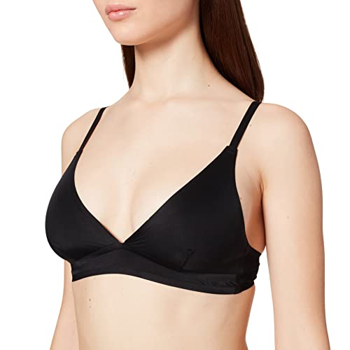 ONLY Damen Onltracy Bonded Bra Top, Schwarz, L von ONLY