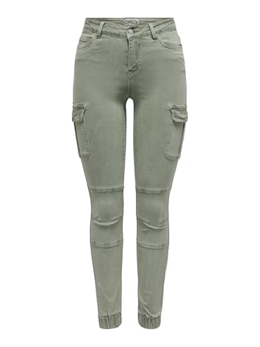 ONLY Damen Onlmissouri Reg ANK Cargo PNT Noos, Lily Pad, 36W x 32L von ONLY