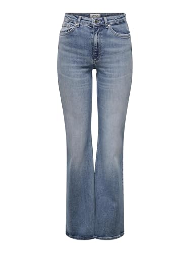 ONLY Female Flared fit Jeans ONLJUICY Hohe Taille Ausgestellt Jeans von ONLY
