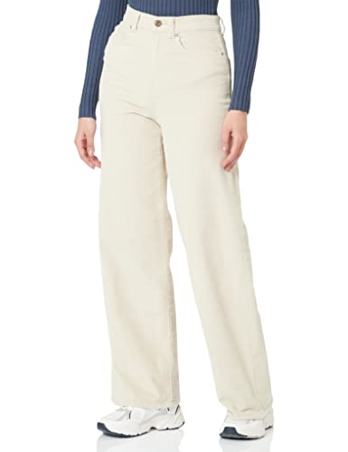 ONLY Damen Cordhose ONLHOPE GLOBAL EX Relaxed Fit - Beige 34 36 38 40 42 Cotton, Größe:40W / 32L, Farbe:Oatmeal 15263179 von ONLY