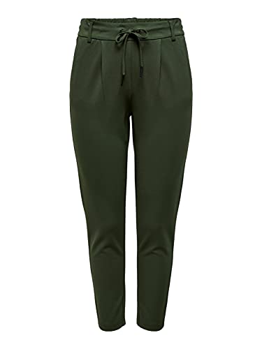 ONLY Female Hose Einfarbige, Farbe:Dunkelgrün, Jeans/Hosen Neu:XL / 34L von ONLY
