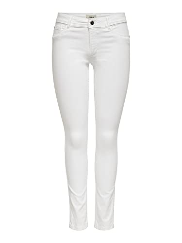 ONLY Female Jeans-Hose OnlUltimate Regular-Fit Stretch, Farbe:Weiß, Jeans/Hosen Neu:XS / 30L ONLY Female Jeans-Hose OnlUltimate Regular-Fit Stretch, Farbe:Weiß, Jeans/Hosen Neu:XS / 30L von ONLY