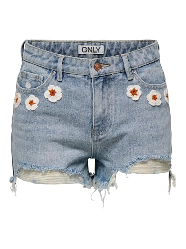 ONLY Female Jeans-Shorts ONLPACY Hohe Taille Normal geschnitten Jeans-Shorts von ONLY